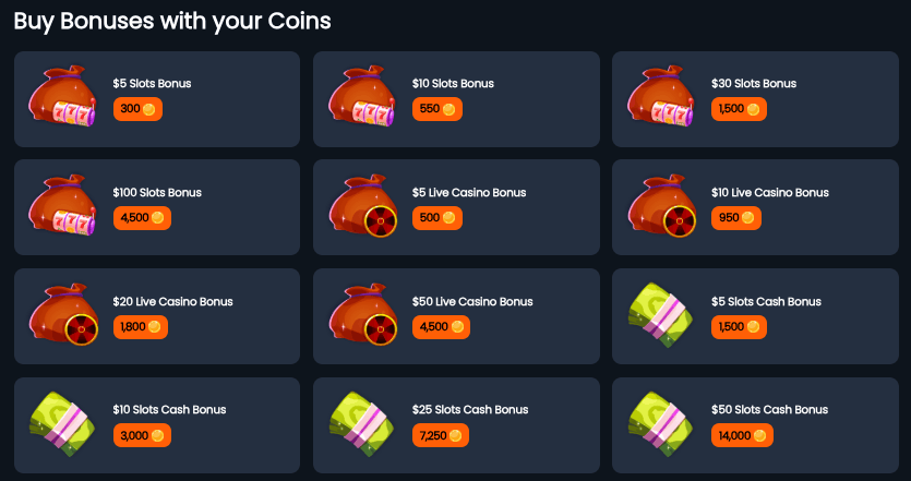 Luck Leopard Casino Bonus Shop
